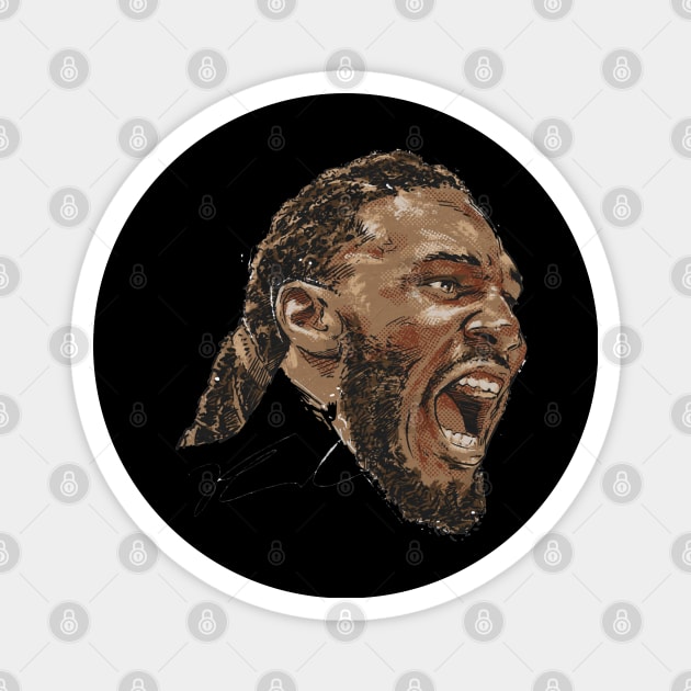 Jae Crowder Phoenix Scream Magnet by MASTER_SHAOLIN